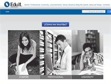 Tablet Screenshot of grupoeduit.com